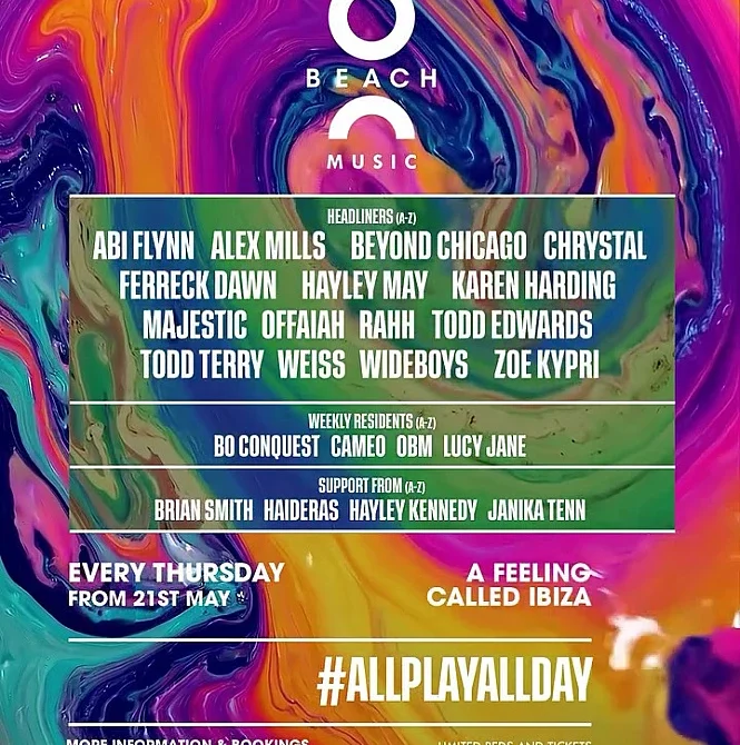 O Beach, Ibiza 2026