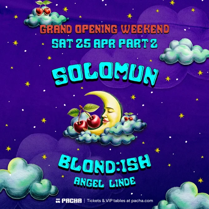 Pacha Ibiza Solomun Blondish