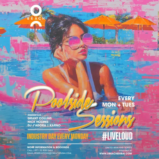 o beach ibiza poolside 2026